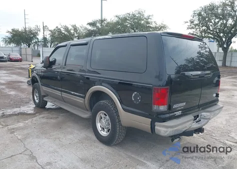 2000 Ford Excursion Limited from USA, damaged, VIN 1FMNU43S6YEB86877